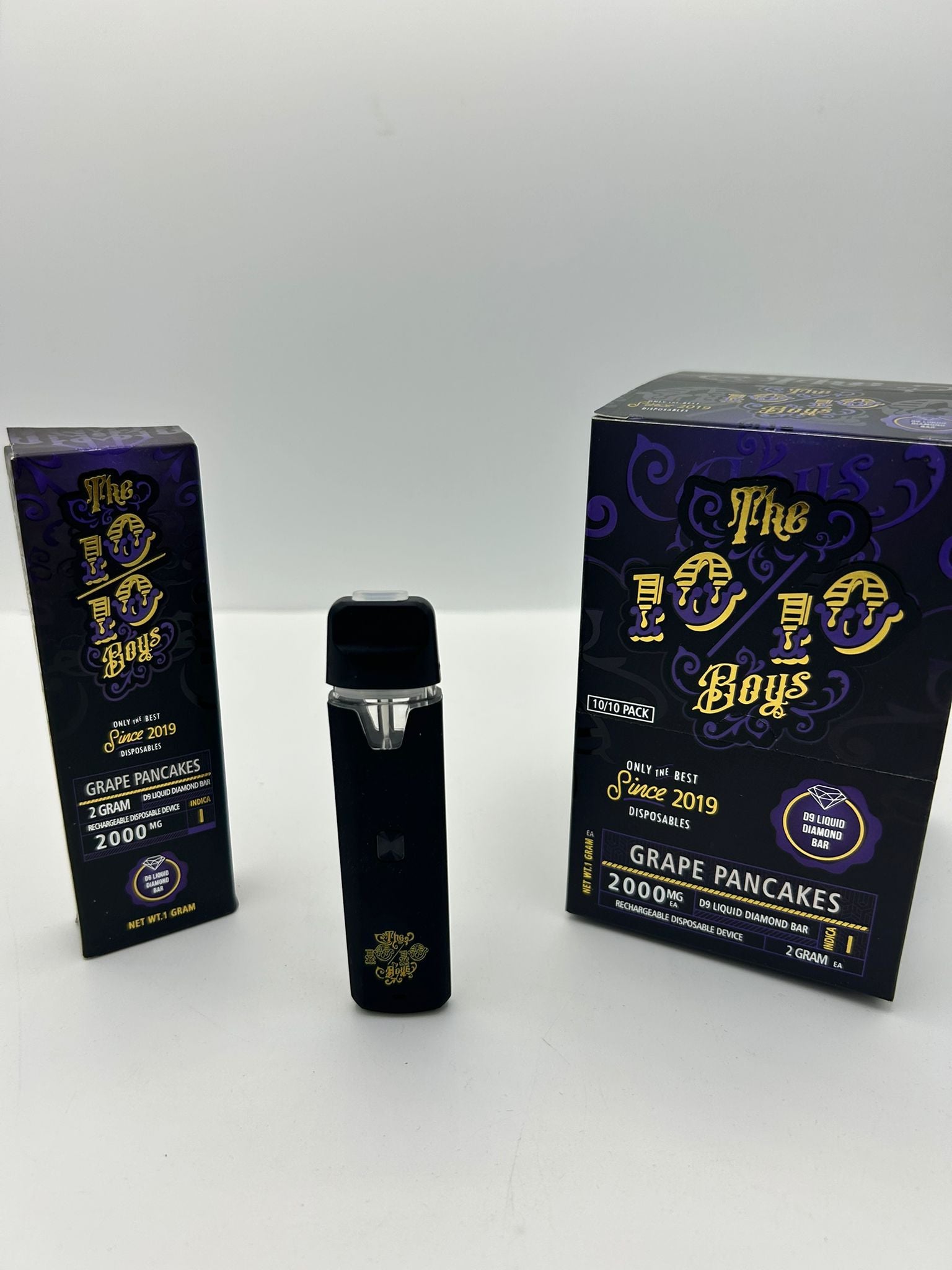 10/10 BOYS 2G Vape Pen 2ml (empty)