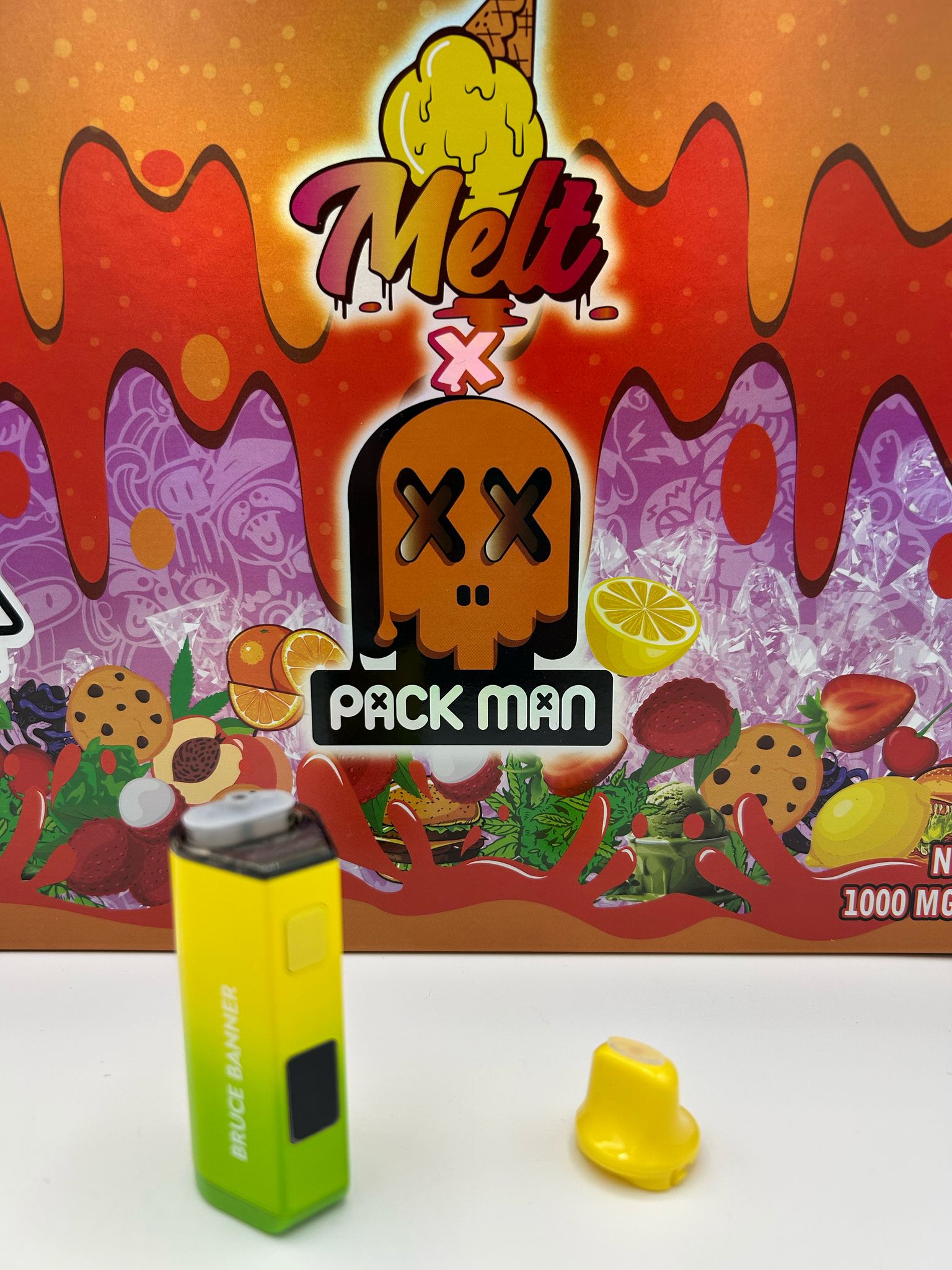 Packman x Melt 1G Disposable Vape Pen 1ml (empty)