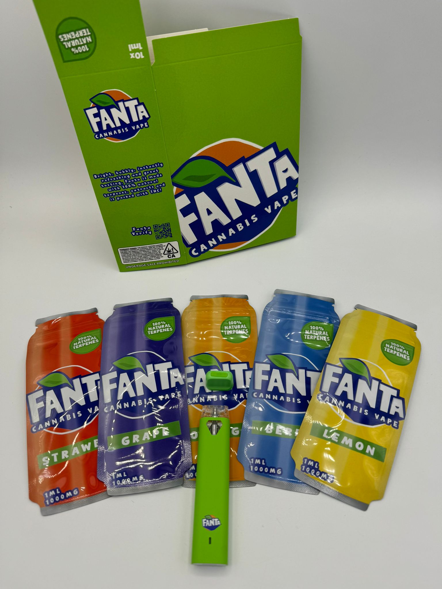 Fanta Exclusive Disposable Vape Pen 1ml (empty)