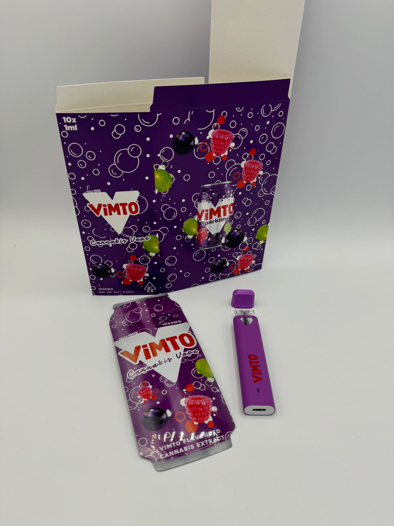 Vimto Exclusive Disposable Vape Pen 1ml (empty)