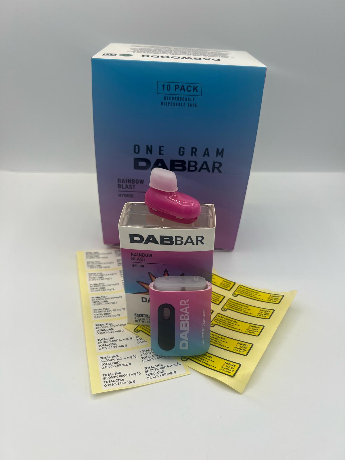 Dab Bar Disposable Vape Pen 1ml (empty)