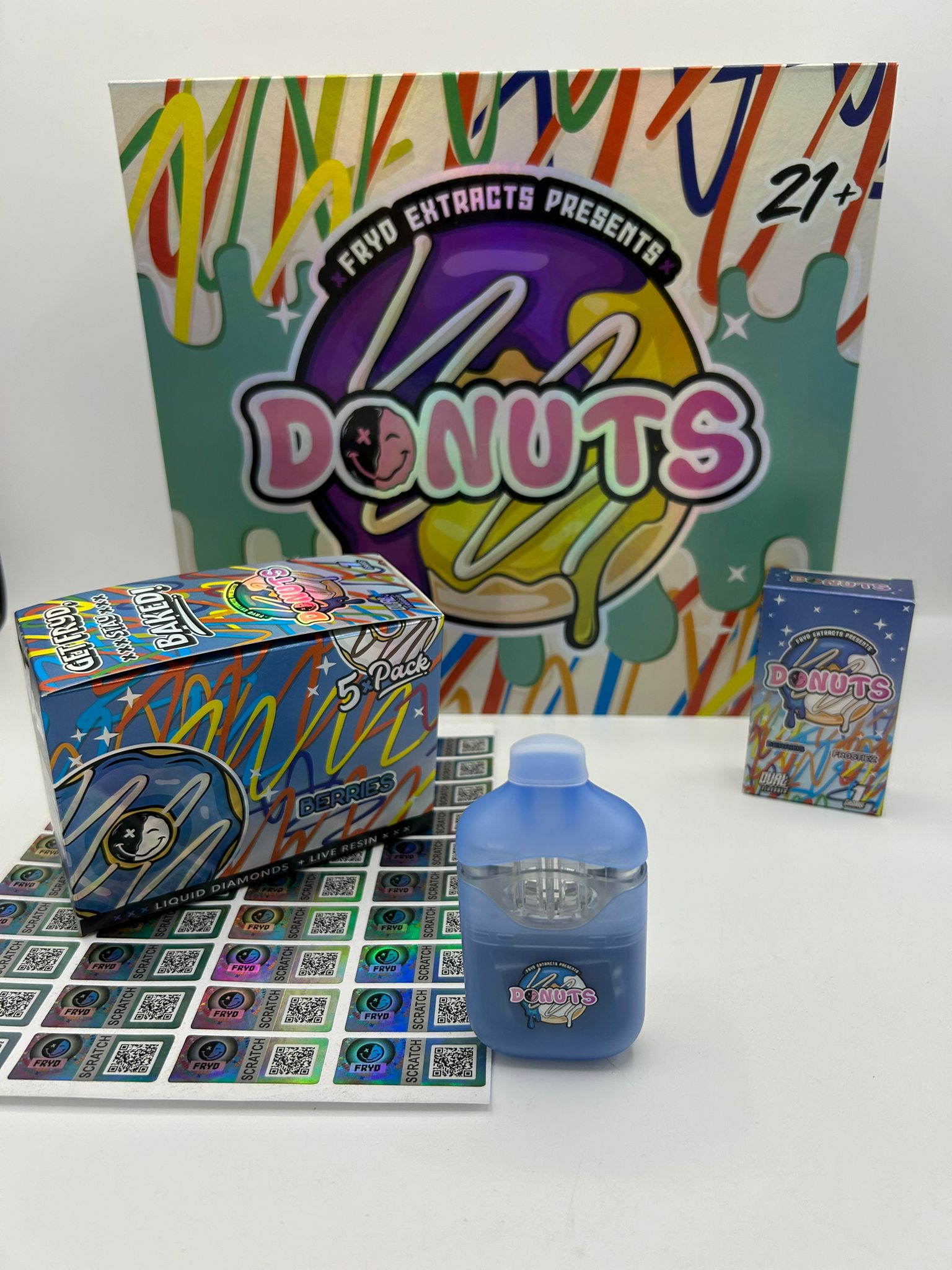 Fryd Donuts 1G Vape Pen 1ml (empty)