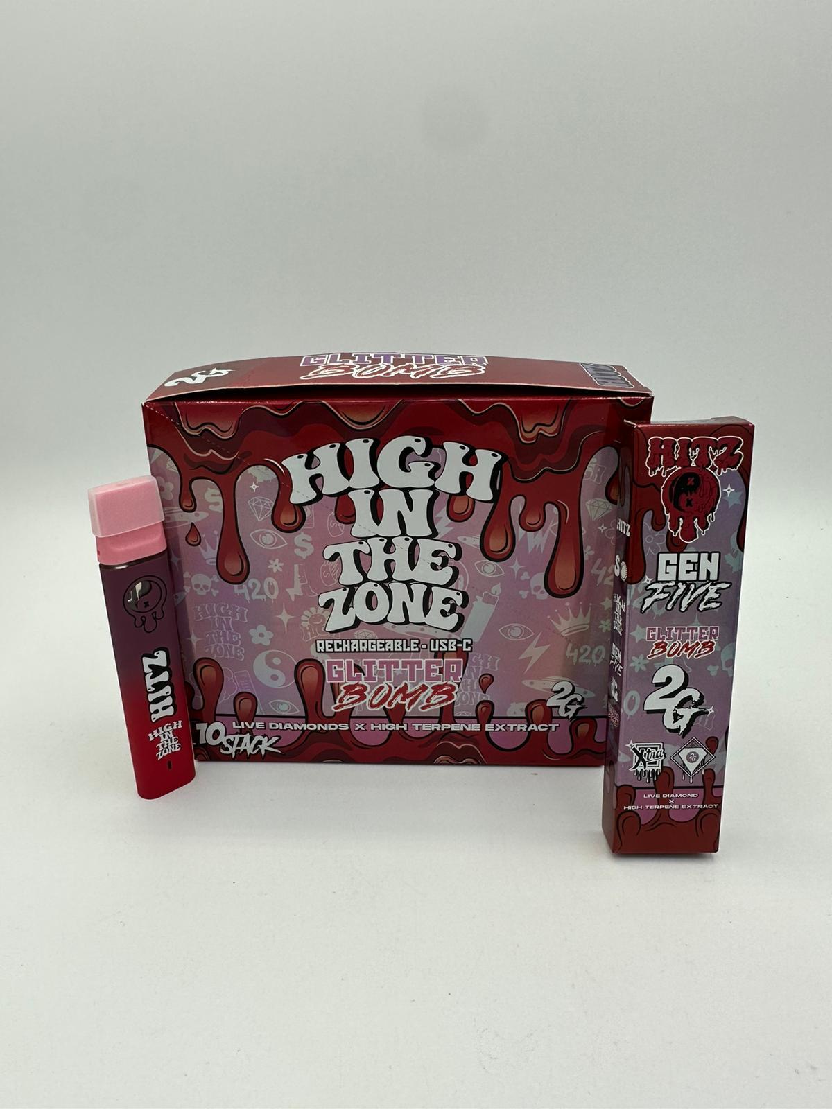 Hitz 2G Disposable Vape Pen 2ml (empty)