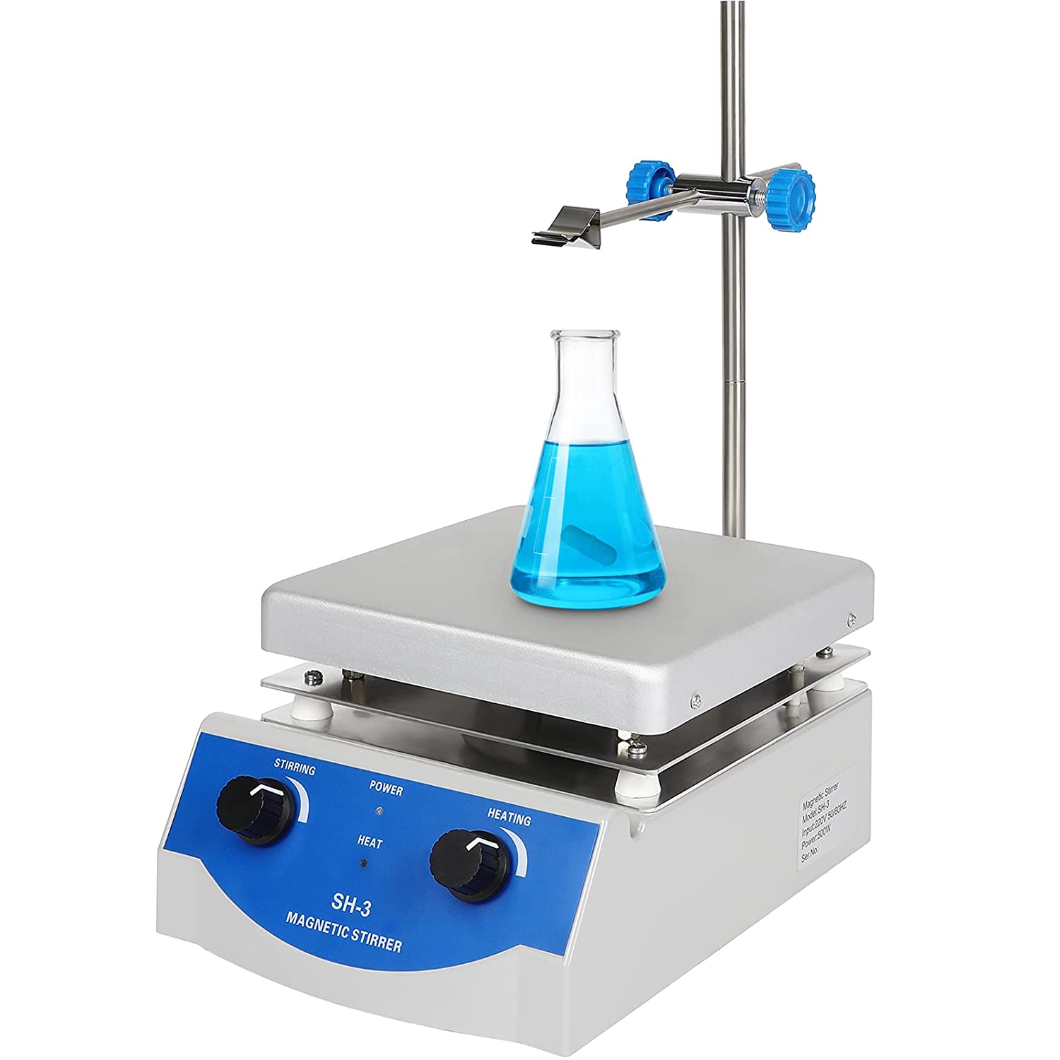 Digital Hotplate with Magnetic Stirrer